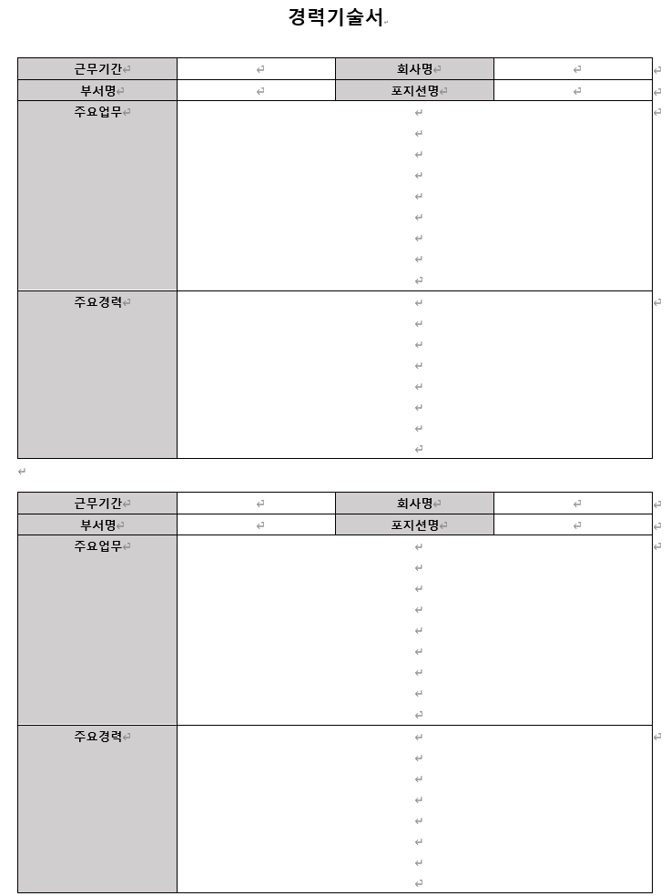 경력기술서 양식_레쥬메이크.docx